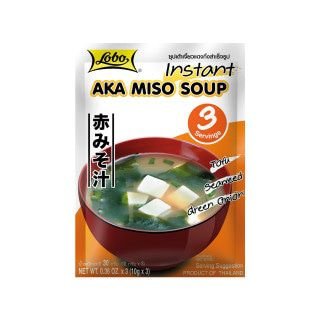 Lobo Instant Aka Miso Suppe 30g